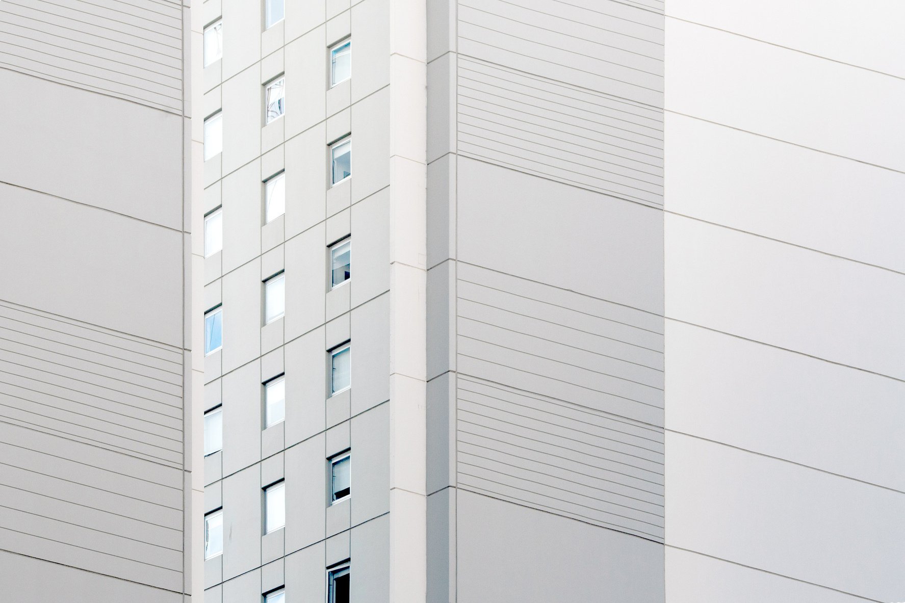 White Concrete Building